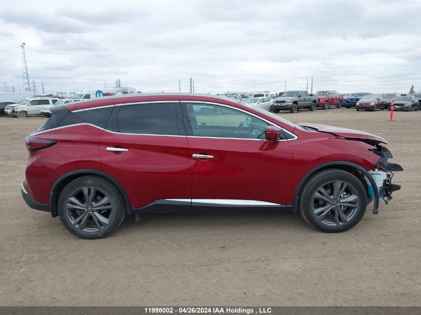 2021 Nissan Murano VIN: 5N1AZ2DS0MC114288 Lot: 11998002