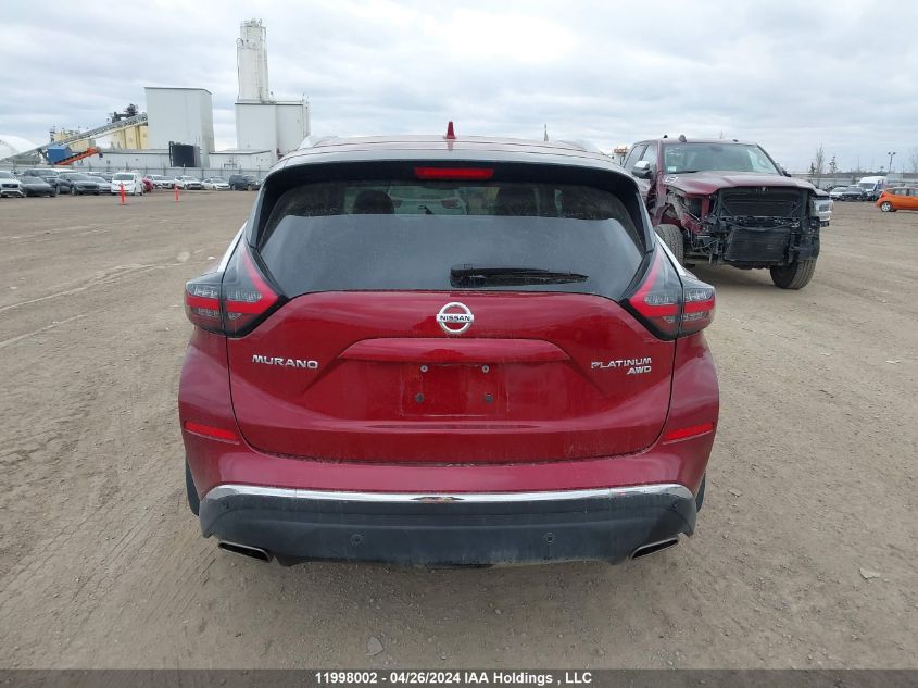 2021 Nissan Murano VIN: 5N1AZ2DS0MC114288 Lot: 11998002
