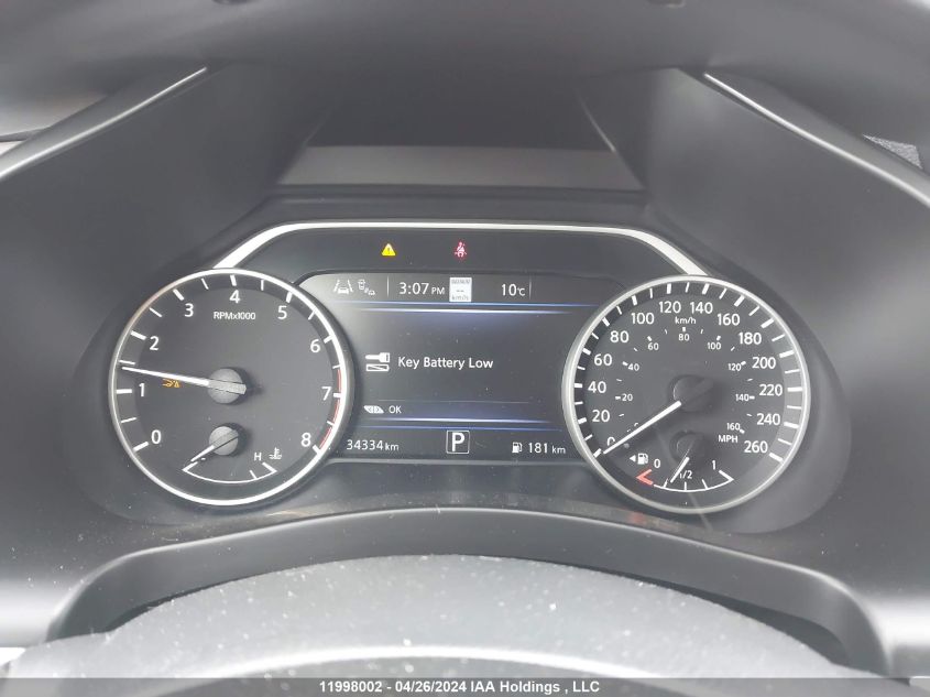 2021 Nissan Murano VIN: 5N1AZ2DS0MC114288 Lot: 11998002