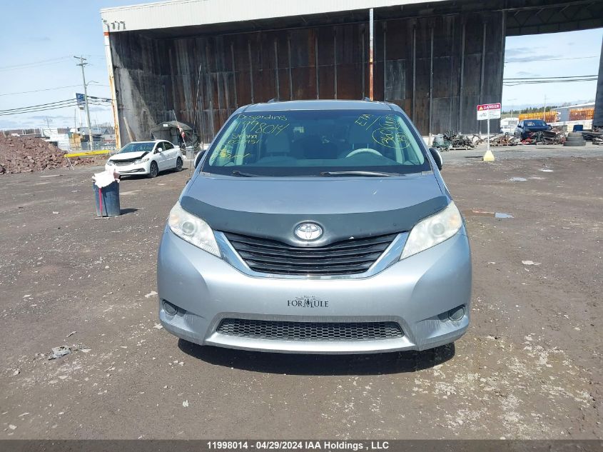 2011 Toyota Sienna Le VIN: 5TDKA3DC9BS008951 Lot: 11998014