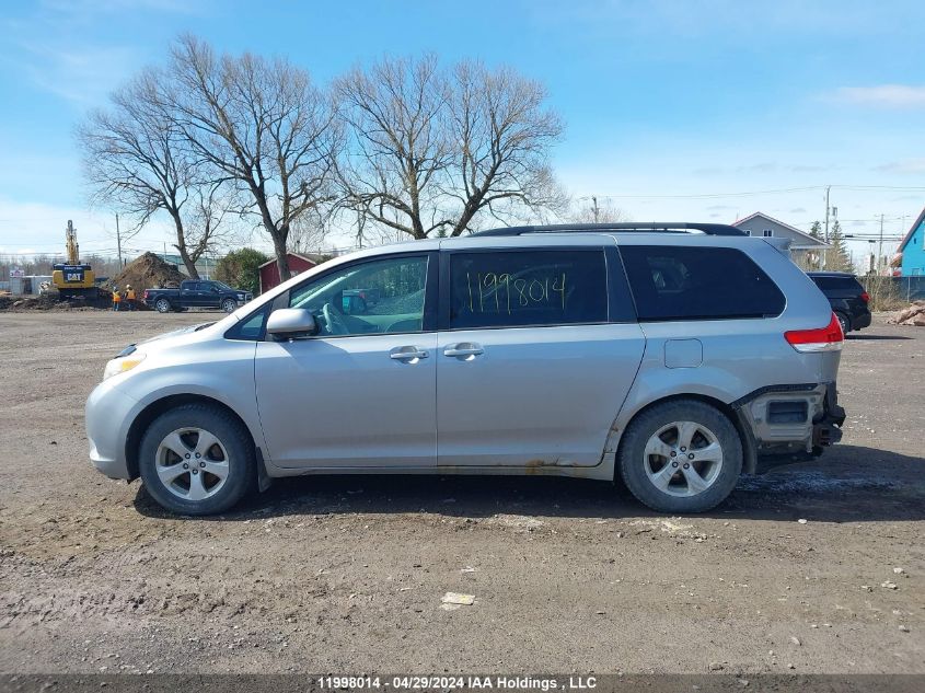 2011 Toyota Sienna Le VIN: 5TDKA3DC9BS008951 Lot: 11998014
