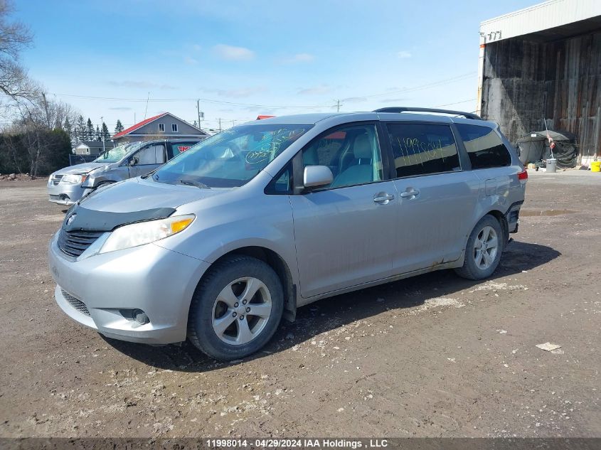 2011 Toyota Sienna Le VIN: 5TDKA3DC9BS008951 Lot: 11998014