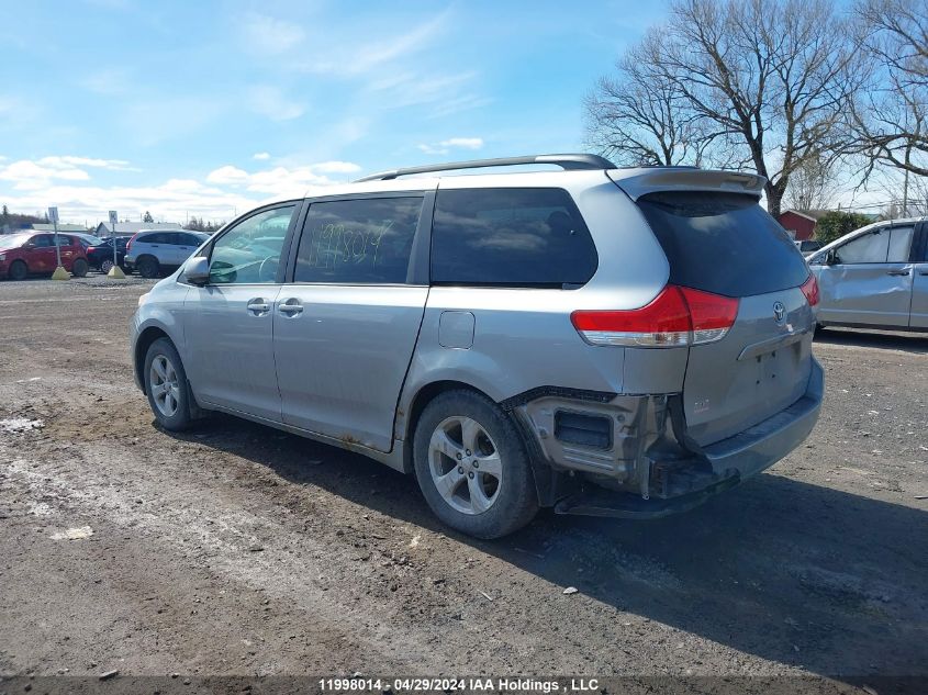 2011 Toyota Sienna Le VIN: 5TDKA3DC9BS008951 Lot: 11998014