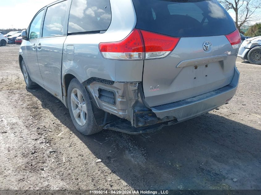 2011 Toyota Sienna Le VIN: 5TDKA3DC9BS008951 Lot: 11998014