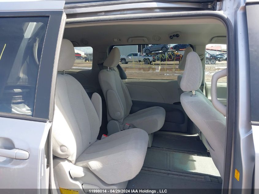 2011 Toyota Sienna Le VIN: 5TDKA3DC9BS008951 Lot: 11998014