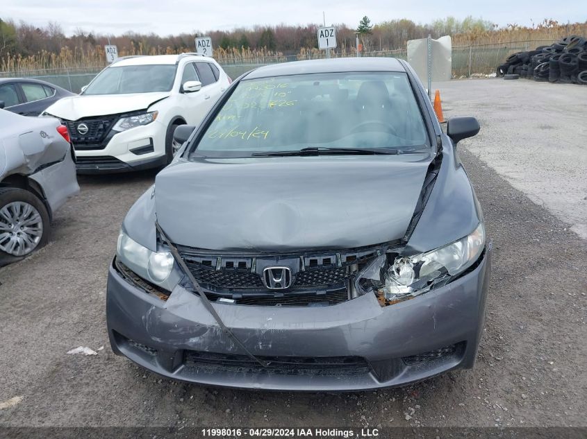 2010 Honda Civic Dx-G VIN: 2HGFA1F43AH022726 Lot: 11998016