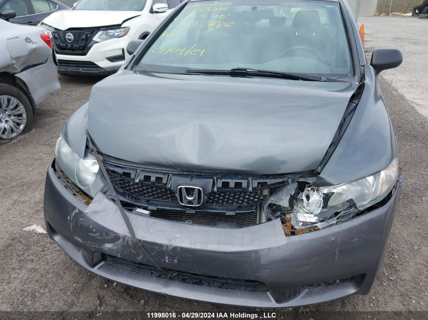 2010 Honda Civic Dx-G VIN: 2HGFA1F43AH022726 Lot: 11998016