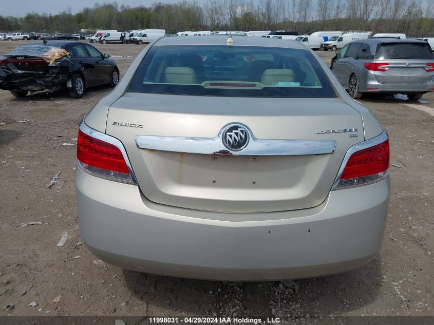 2011 Buick Lacrosse VIN: 1G4GC5ED7BF138273 Lot: 11998031