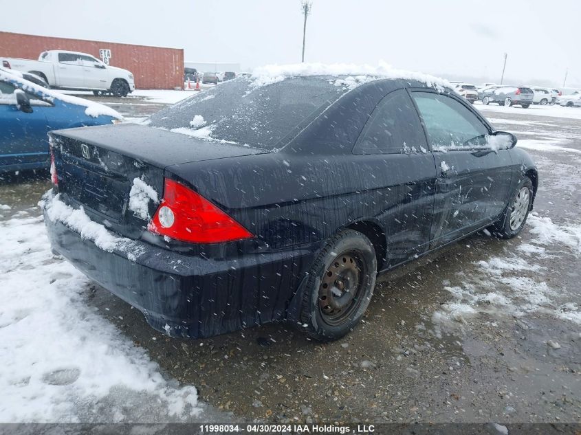 2004 Honda Civic Lx VIN: 1HGEM22524L808399 Lot: 11998034