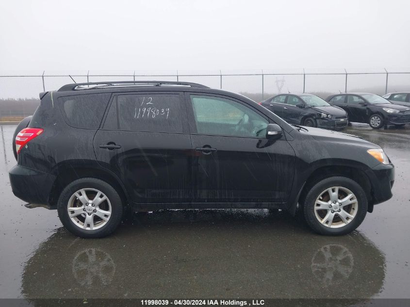 2012 Toyota Rav4 VIN: 2T3BF4DV1CW254644 Lot: 11998039