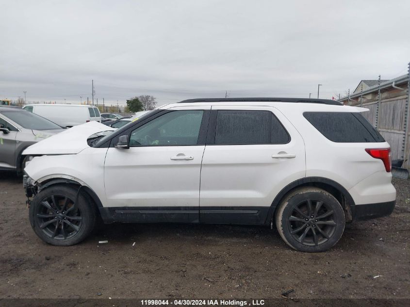 2017 Ford Explorer Xlt VIN: 1FM5K8D8XHGD45551 Lot: 11998044
