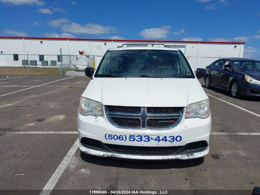 2012 Dodge Grand Caravan Se VIN: 2C4RDGBG0CR308326 Lot: 11998046