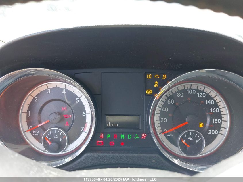 2012 Dodge Grand Caravan Se VIN: 2C4RDGBG0CR308326 Lot: 11998046