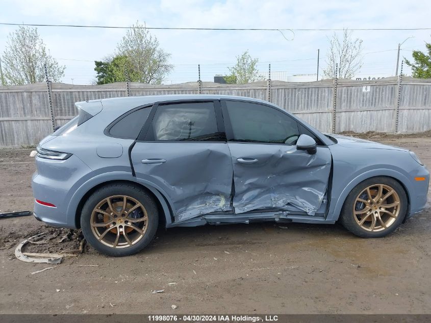 2024 Porsche Cayenne VIN: WP1AA2AY8RDA02861 Lot: 11998076