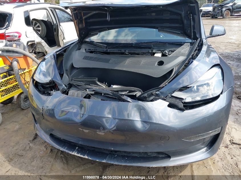 2023 Tesla Model 3 VIN: 5YJ3E1EAXPF399503 Lot: 11998078