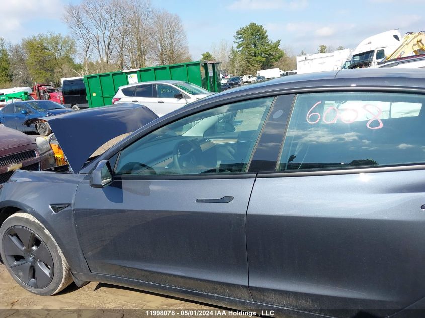 2023 Tesla Model 3 VIN: 5YJ3E1EAXPF399503 Lot: 11998078