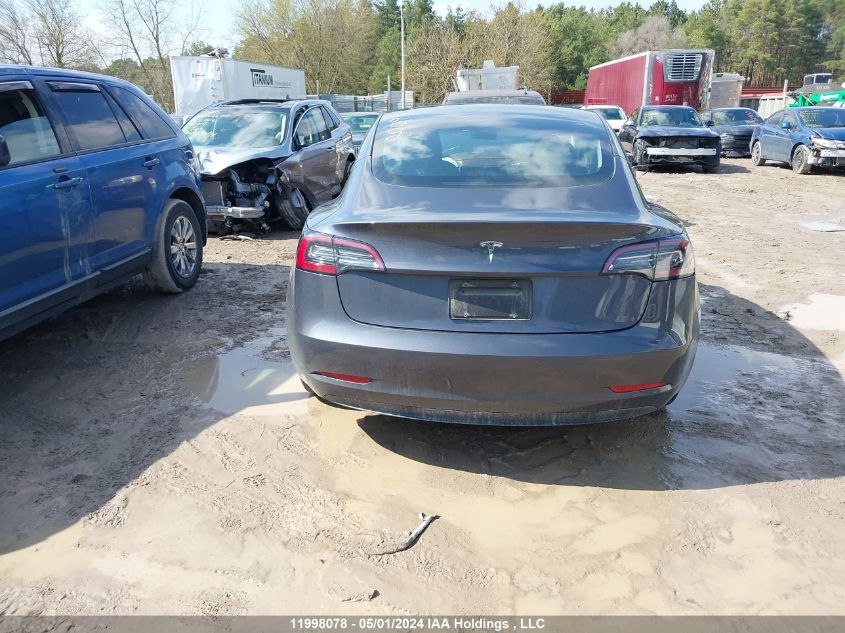 2023 Tesla Model 3 VIN: 5YJ3E1EAXPF399503 Lot: 11998078