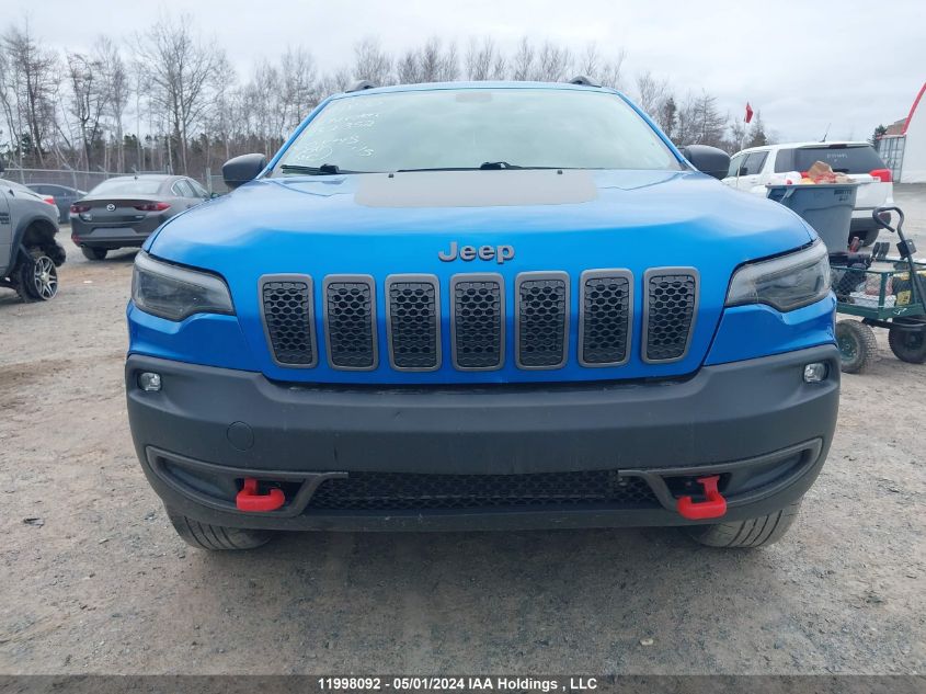 2019 Jeep Cherokee Trailhawk VIN: 1C4PJMBX8KD132352 Lot: 11998092