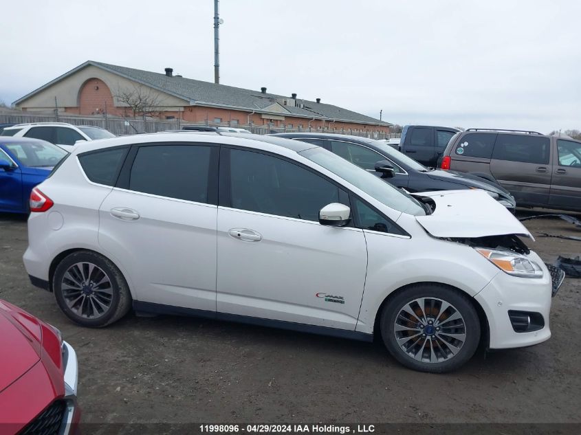 2017 Ford C-Max Energi Titanium VIN: 1FADP5FU2HL117387 Lot: 11998096