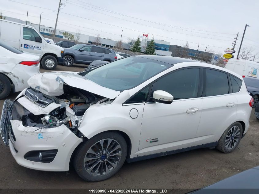 2017 Ford C-Max Energi Titanium VIN: 1FADP5FU2HL117387 Lot: 11998096