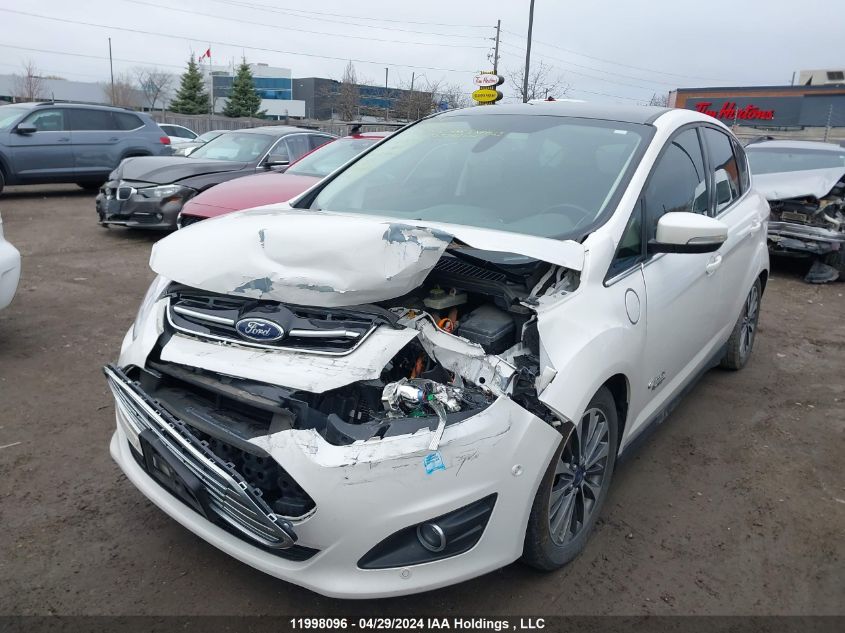 2017 Ford C-Max Energi Titanium VIN: 1FADP5FU2HL117387 Lot: 11998096