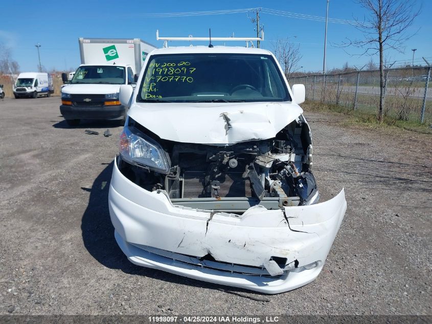 2020 Nissan Nv200 VIN: 3N6CM0KN4LK707770 Lot: 11998097