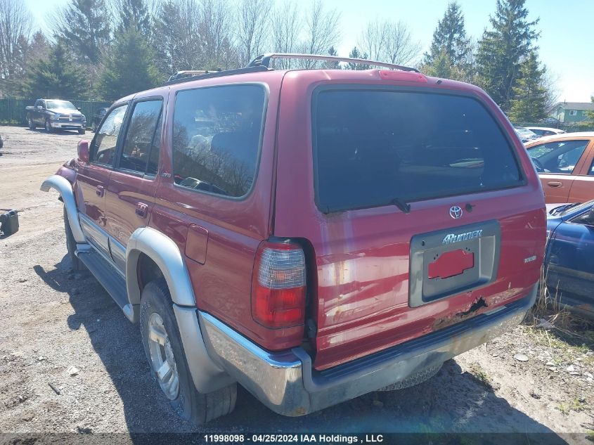 1996 Toyota 4Runner Limited VIN: JT3HN87R7T0051169 Lot: 11998098