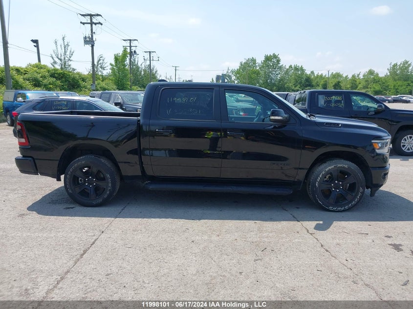 2022 Dodge Ram 1500 VIN: 1C6SRFVT9NN322321 Lot: 11998101