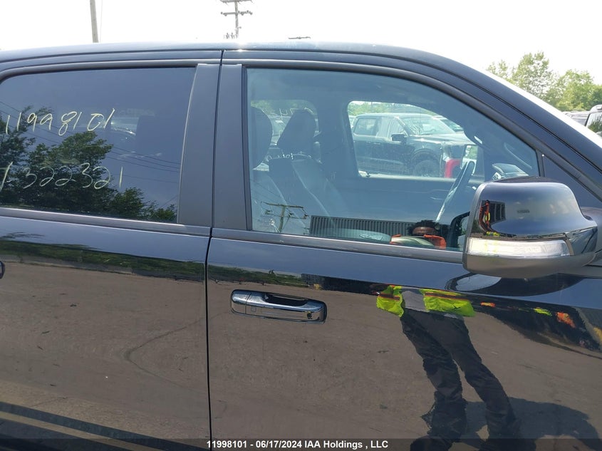 2022 Dodge Ram 1500 VIN: 1C6SRFVT9NN322321 Lot: 11998101