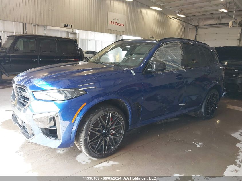 2024 BMW X5 M VIN: 5YM13ET02R9S32815 Lot: 11998109