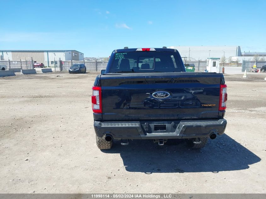 2022 Ford F150 Supercrew VIN: 1FTEW1E84NFC20836 Lot: 11998114