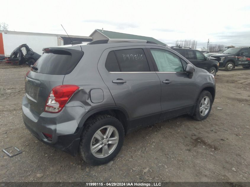 2020 Chevrolet Trax VIN: 3GNCJPSBXLL152710 Lot: 11998115