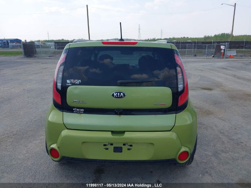 2015 Kia Soul + VIN: KNDJP3A59F7810450 Lot: 11998117