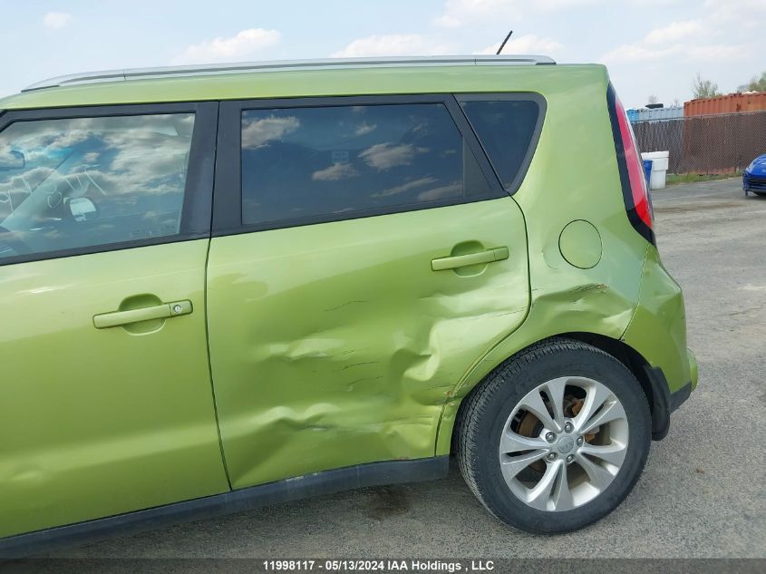 2015 Kia Soul + VIN: KNDJP3A59F7810450 Lot: 11998117