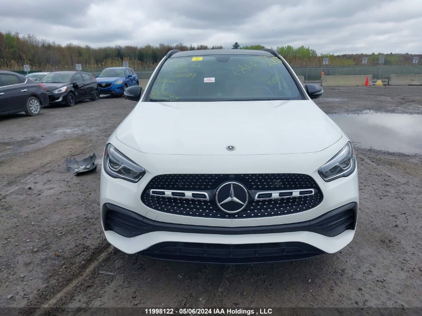 2021 Mercedes-Benz Gla-Class VIN: W1N4N4HB4MJ308149 Lot: 11998122
