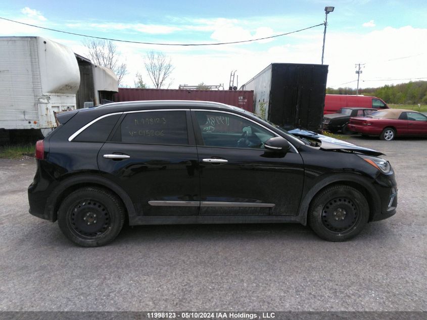 2019 Kia Niro Ev VIN: KNDCE3LG7K5015206 Lot: 11998123