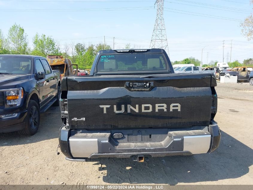 2023 Toyota Tundra Crewmax Capstone VIN: 5TFVC5DB3PX033517 Lot: 11998124