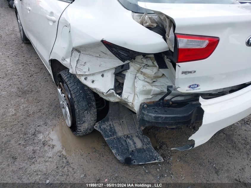 2016 Kia Rio Lx VIN: KNADM4A34G6654333 Lot: 11998127