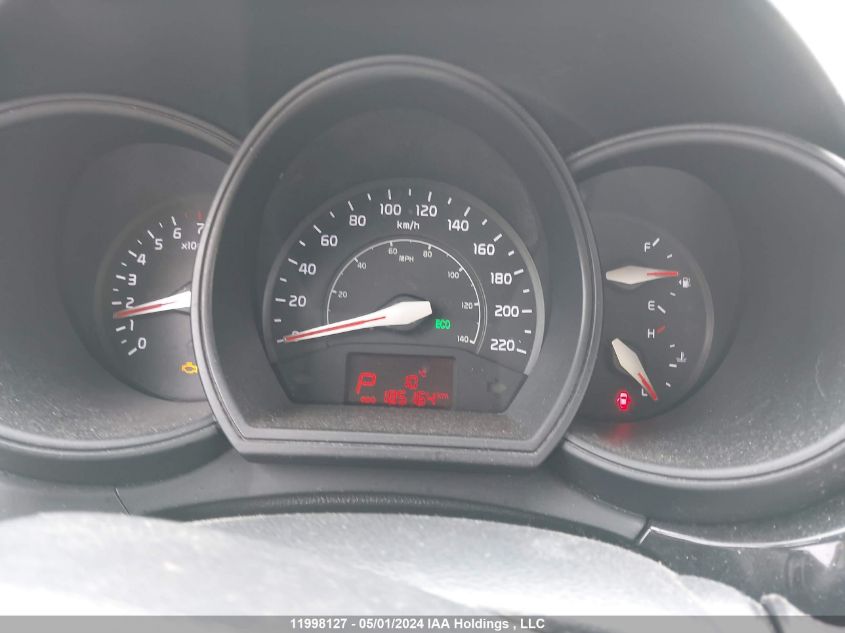 2016 Kia Rio Lx VIN: KNADM4A34G6654333 Lot: 11998127