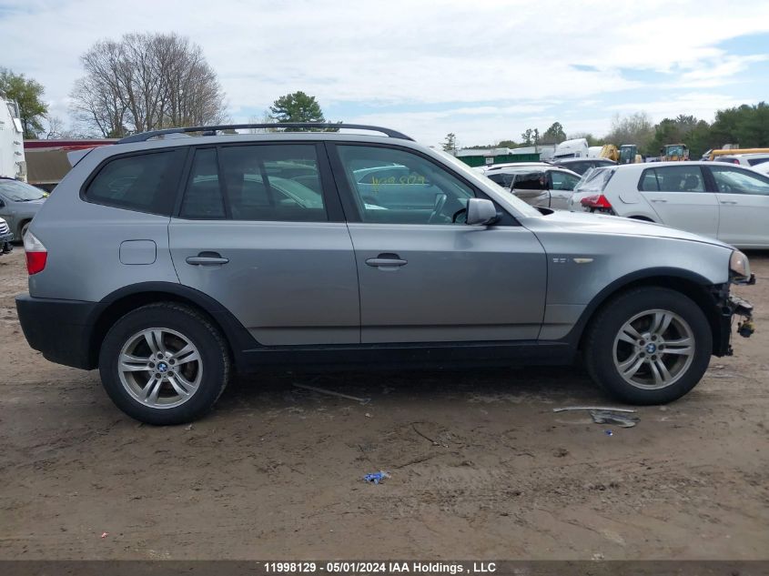 2004 BMW X3 VIN: WBXPA93414WA62790 Lot: 11998129