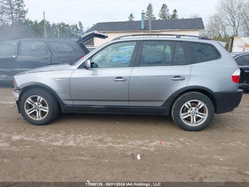 2004 BMW X3 VIN: WBXPA93414WA62790 Lot: 11998129