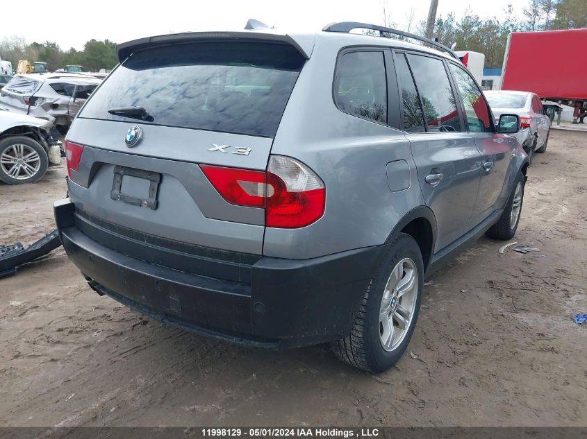 2004 BMW X3 VIN: WBXPA93414WA62790 Lot: 11998129