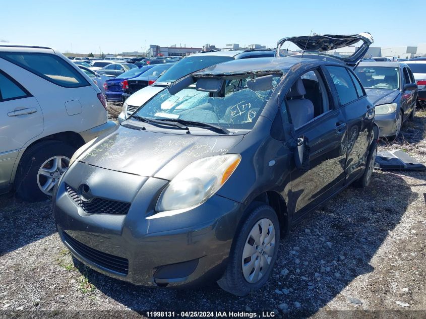 2010 Toyota Yaris VIN: JTDKT9K37A5297655 Lot: 11998131