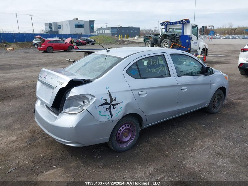 2017 Mitsubishi Mirage G4 VIN: ML32F3FJ6HH000593 Lot: 11998133