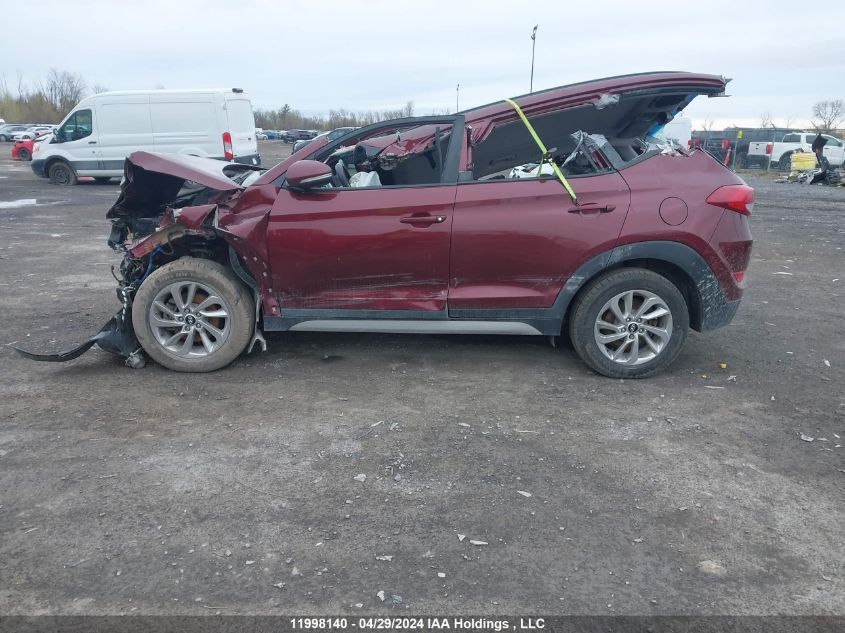 2017 Hyundai Tucson Se VIN: KM8J3CA49HU577558 Lot: 11998140