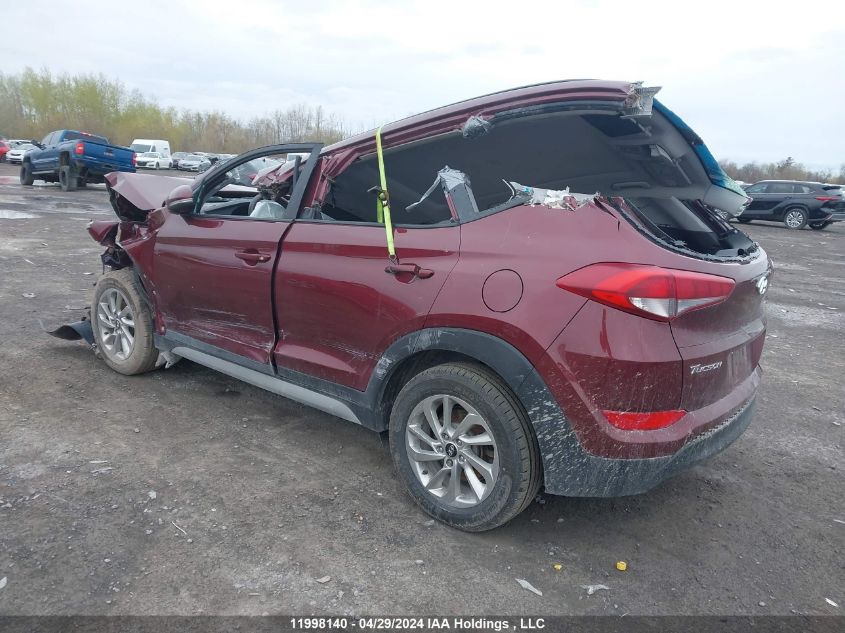 2017 Hyundai Tucson Se VIN: KM8J3CA49HU577558 Lot: 11998140