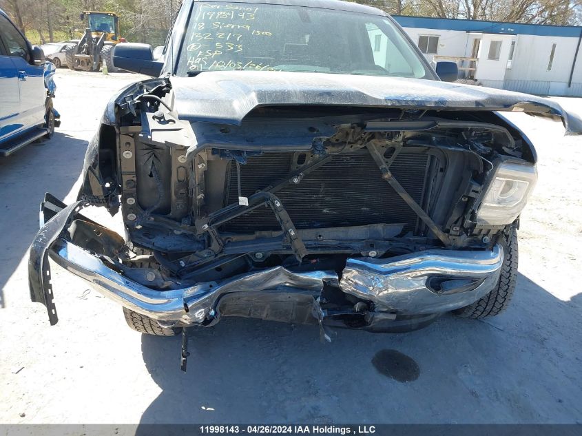 2018 GMC Sierra 1500 VIN: 3GTU2LEC7JG132217 Lot: 11998143