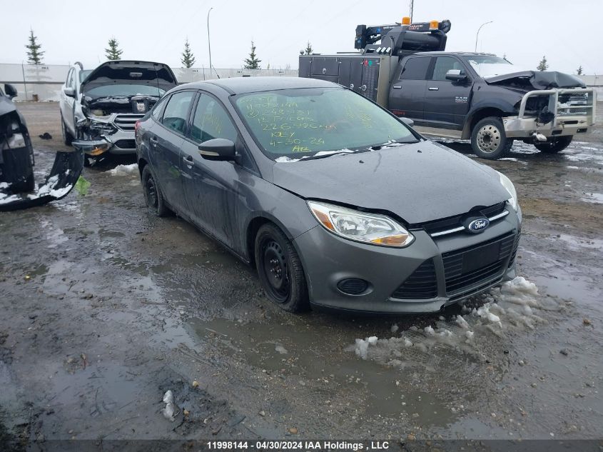 2013 Ford Focus Se VIN: 1FADP3F20DL248931 Lot: 11998144