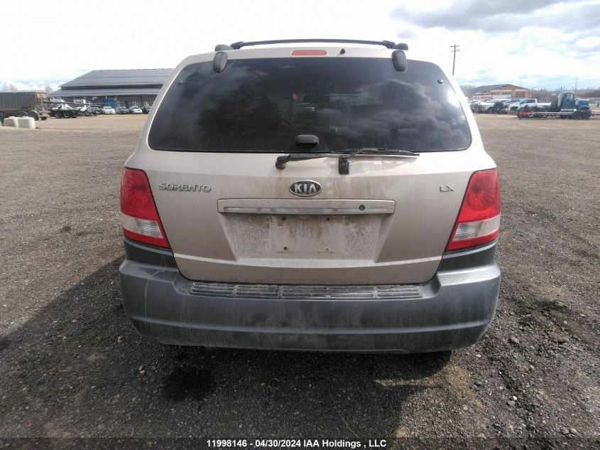 2006 Kia Sorento VIN: KNDJC733165653989 Lot: 11998146