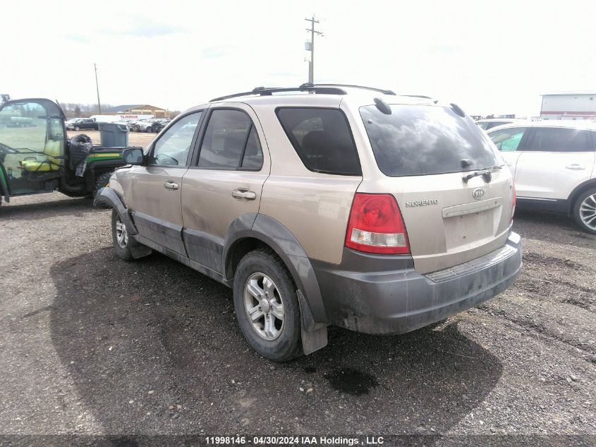 2006 Kia Sorento VIN: KNDJC733165653989 Lot: 11998146